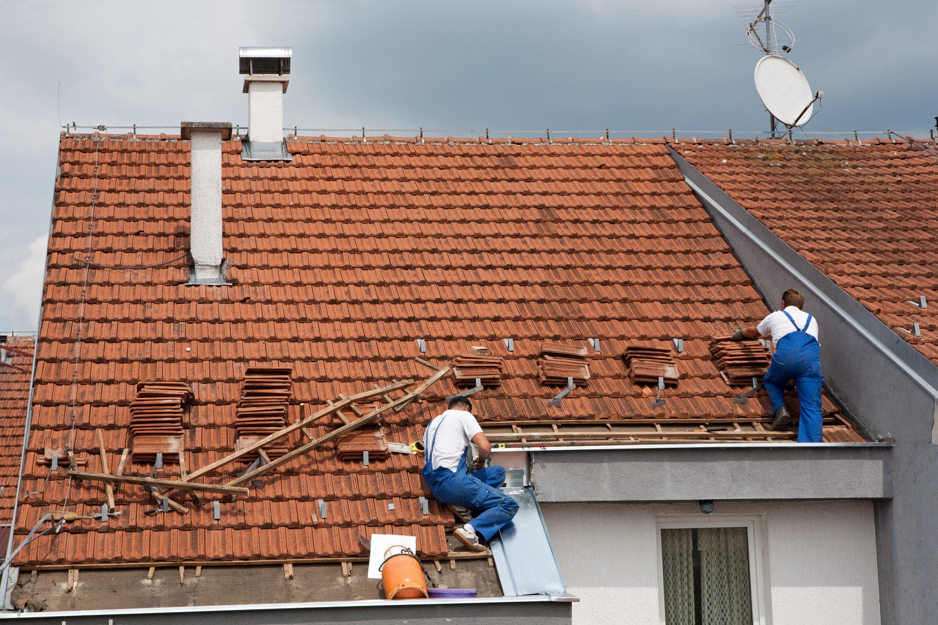 rénovation toiture deuil la barre 95170