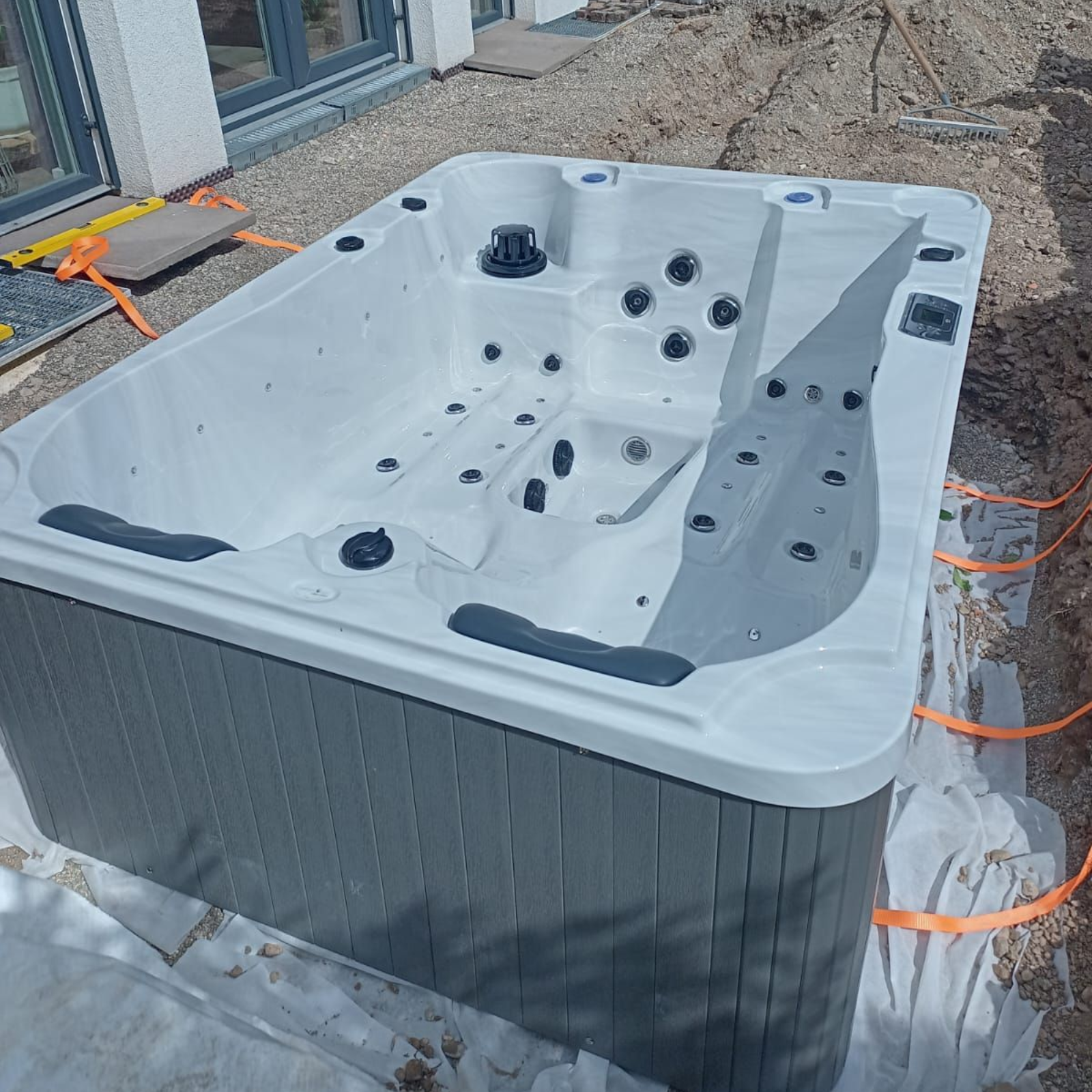 Einbau des Whirlpool