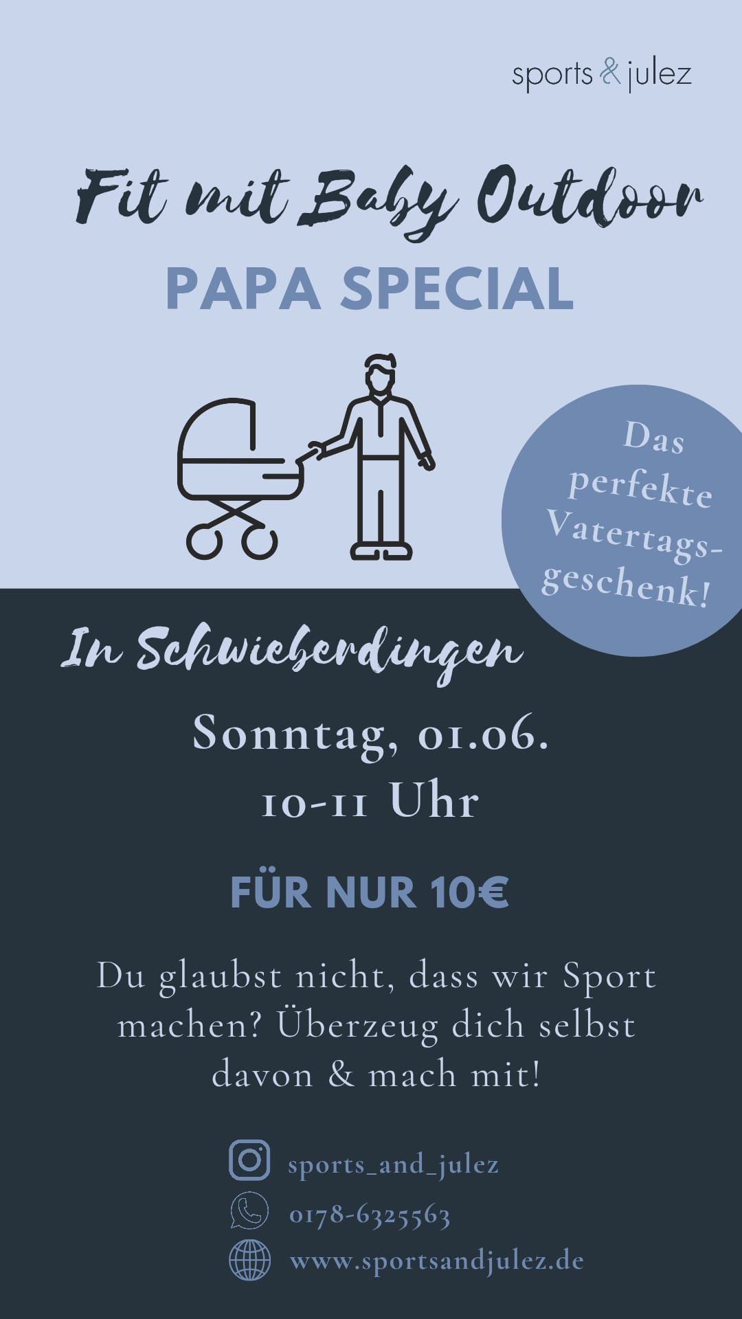 Papa Special - Fit mit Baby Outdoor am 01.06.25