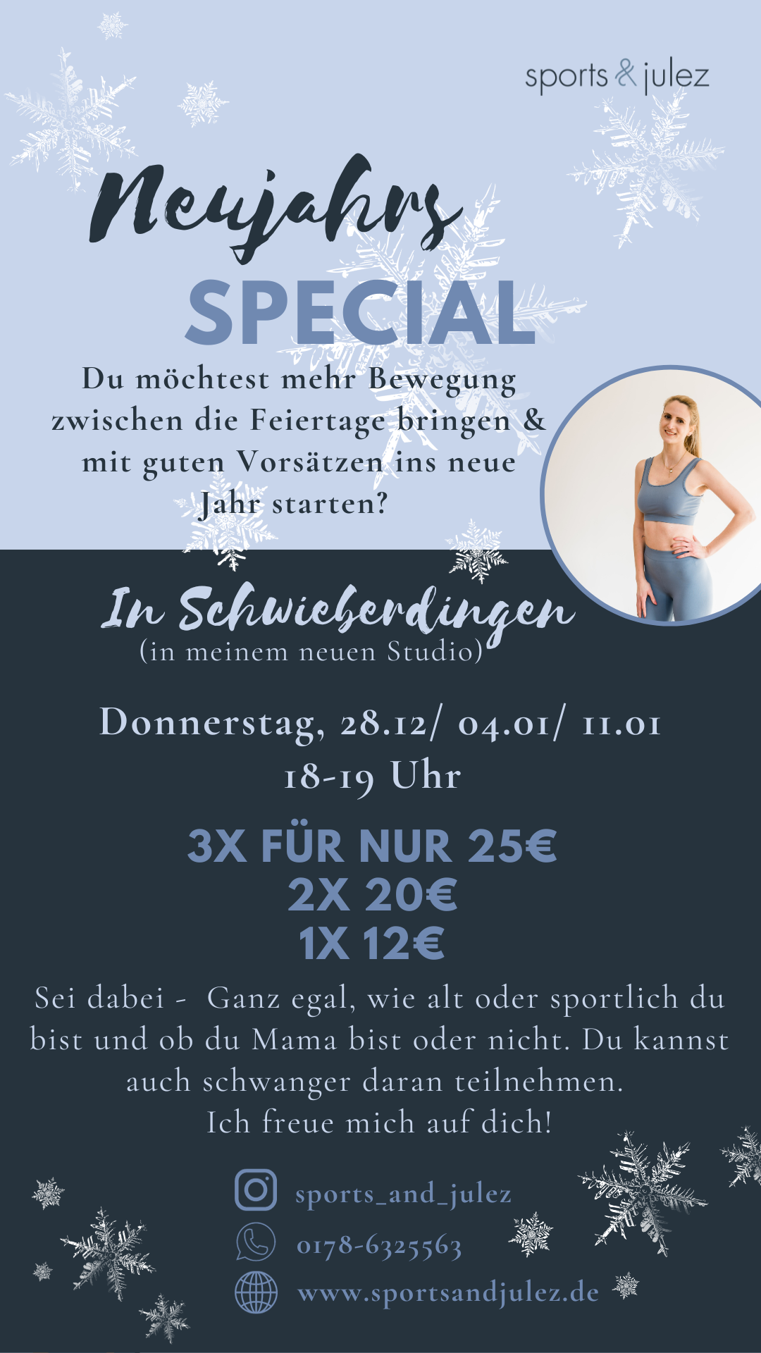 Neujahrs Special - Sei dabe Mein Neujahrs Special - Mit guten Vorsätzen in das neue Jahr starten.