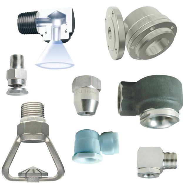 PNR hollow cone spray nozzles