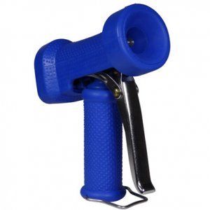 Lightweight glass reinforced PA66 (FDA) water gun, blue.