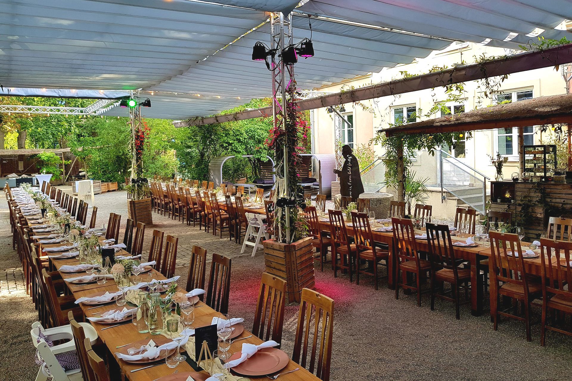 dj münchen auf hochzeit in villa flora