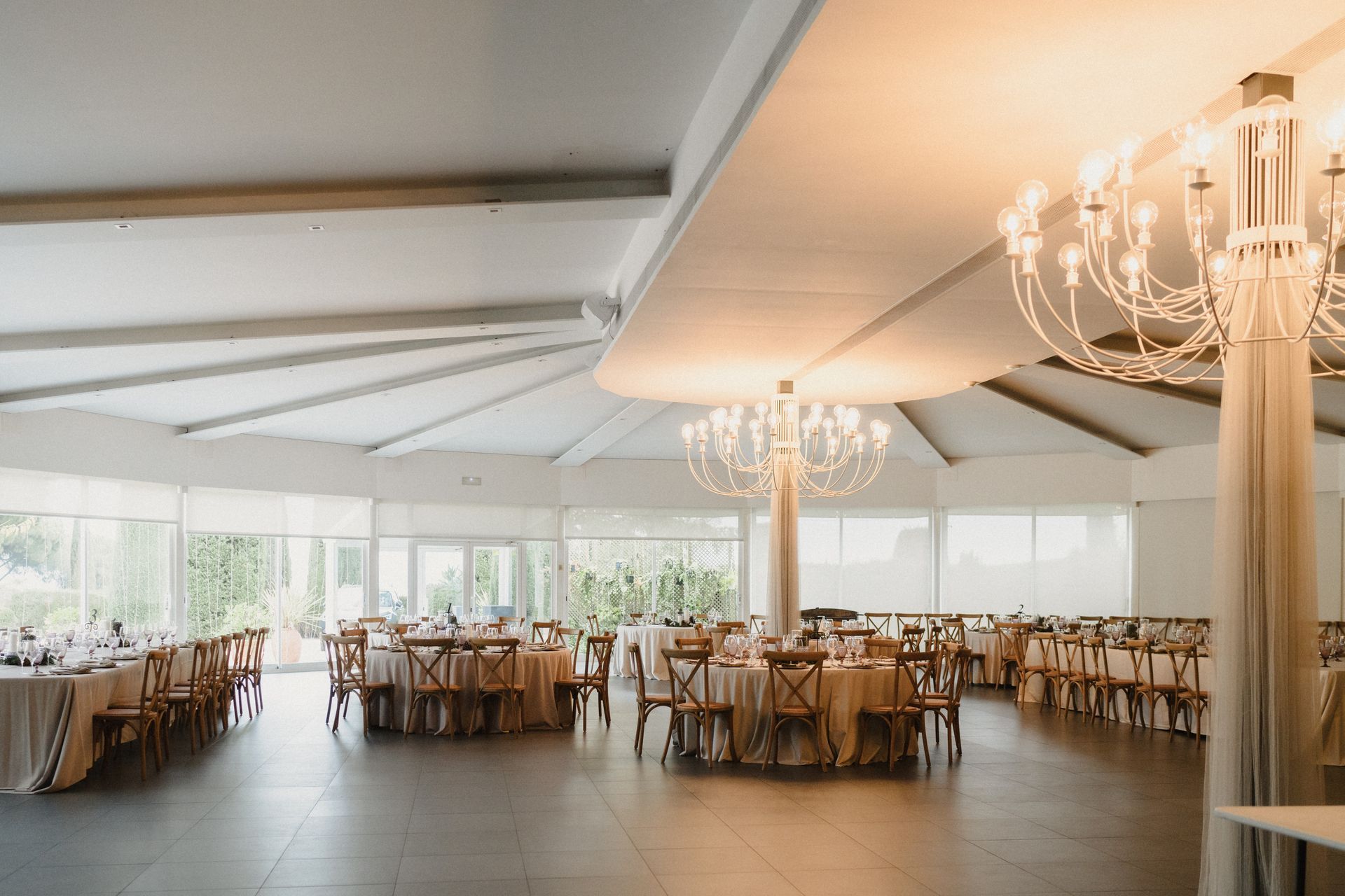 sala para banquetes Torre del pi