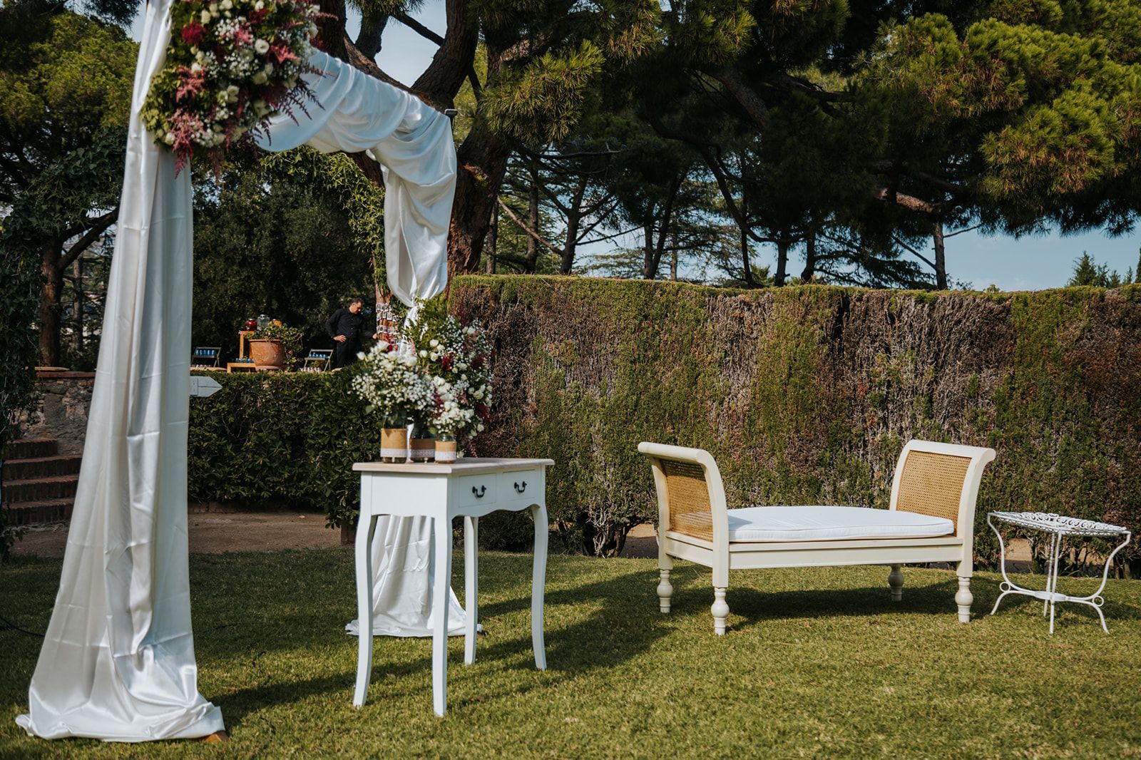 jardín para ceremonias Torre del Pi
