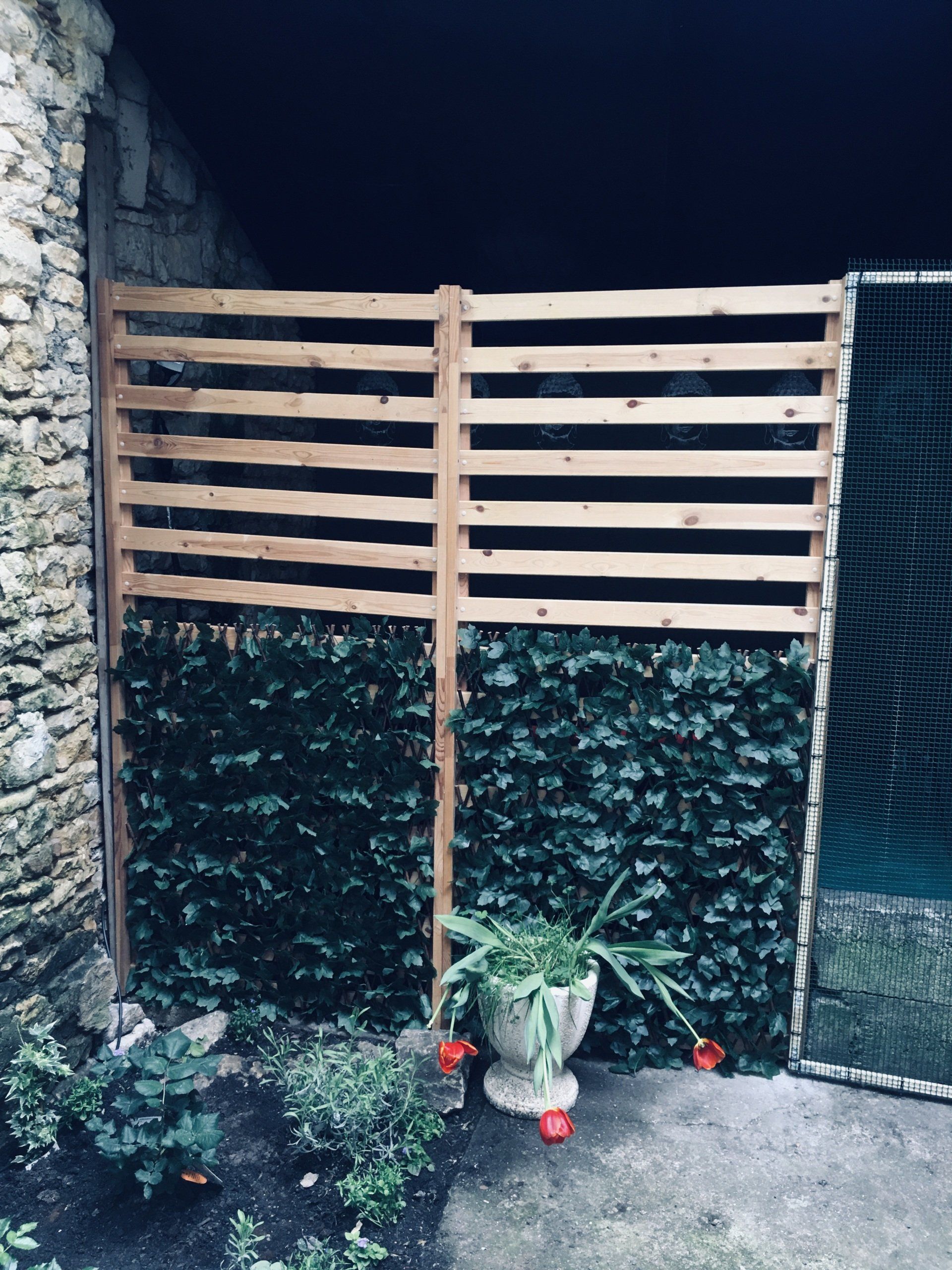 Vue extérieure Jaccuzi