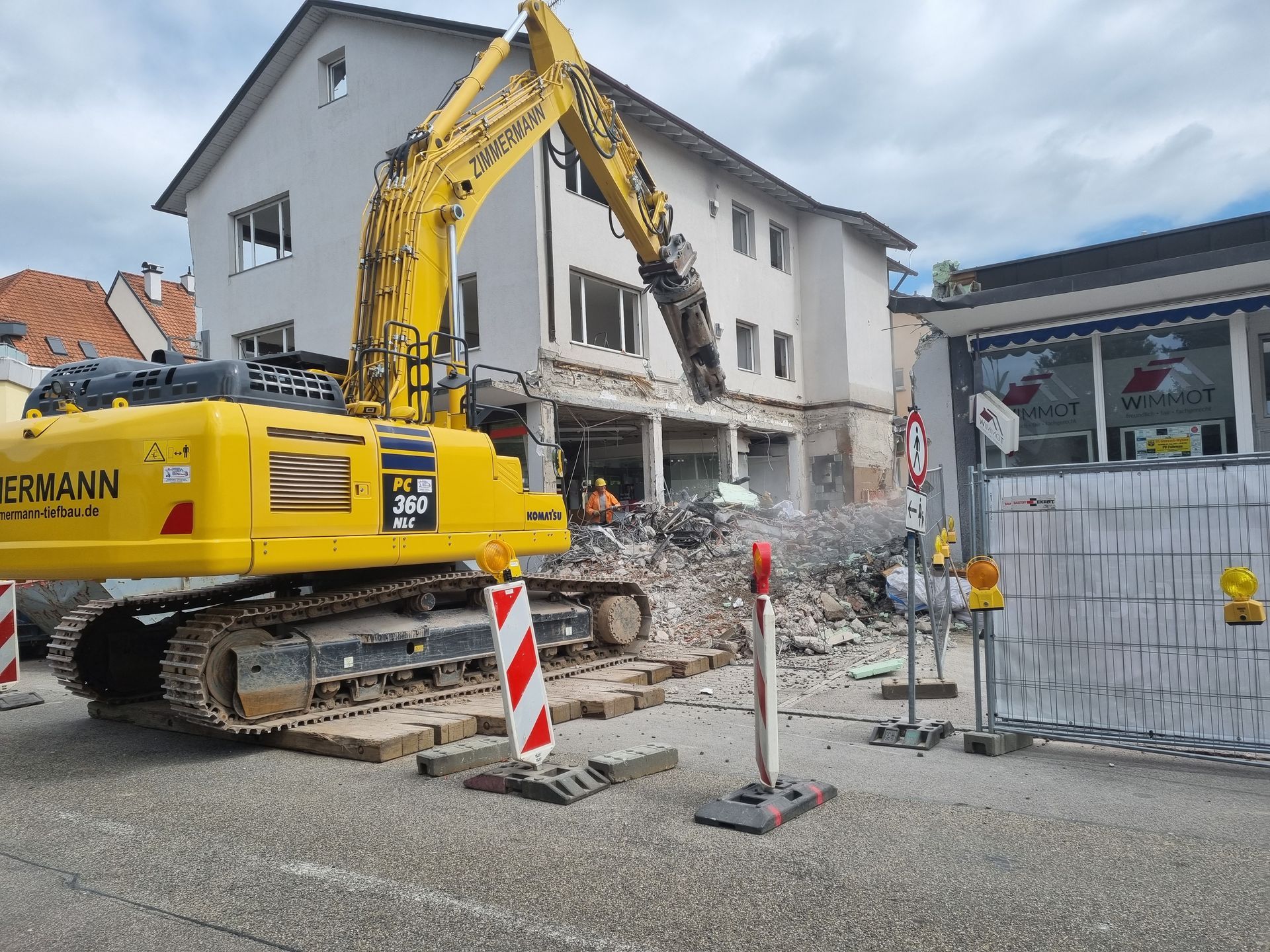 Dienstleistung Abbruch