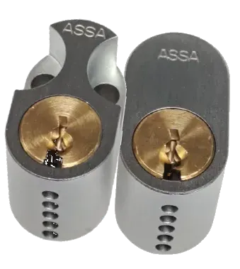 Assa Abloy Scandinavian oval cylinder lock