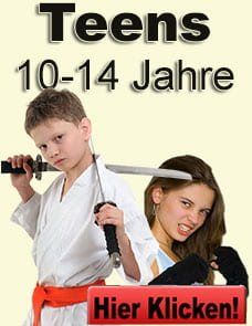 Kinderkarate 10-14 Jahre Kick-Point Mainz