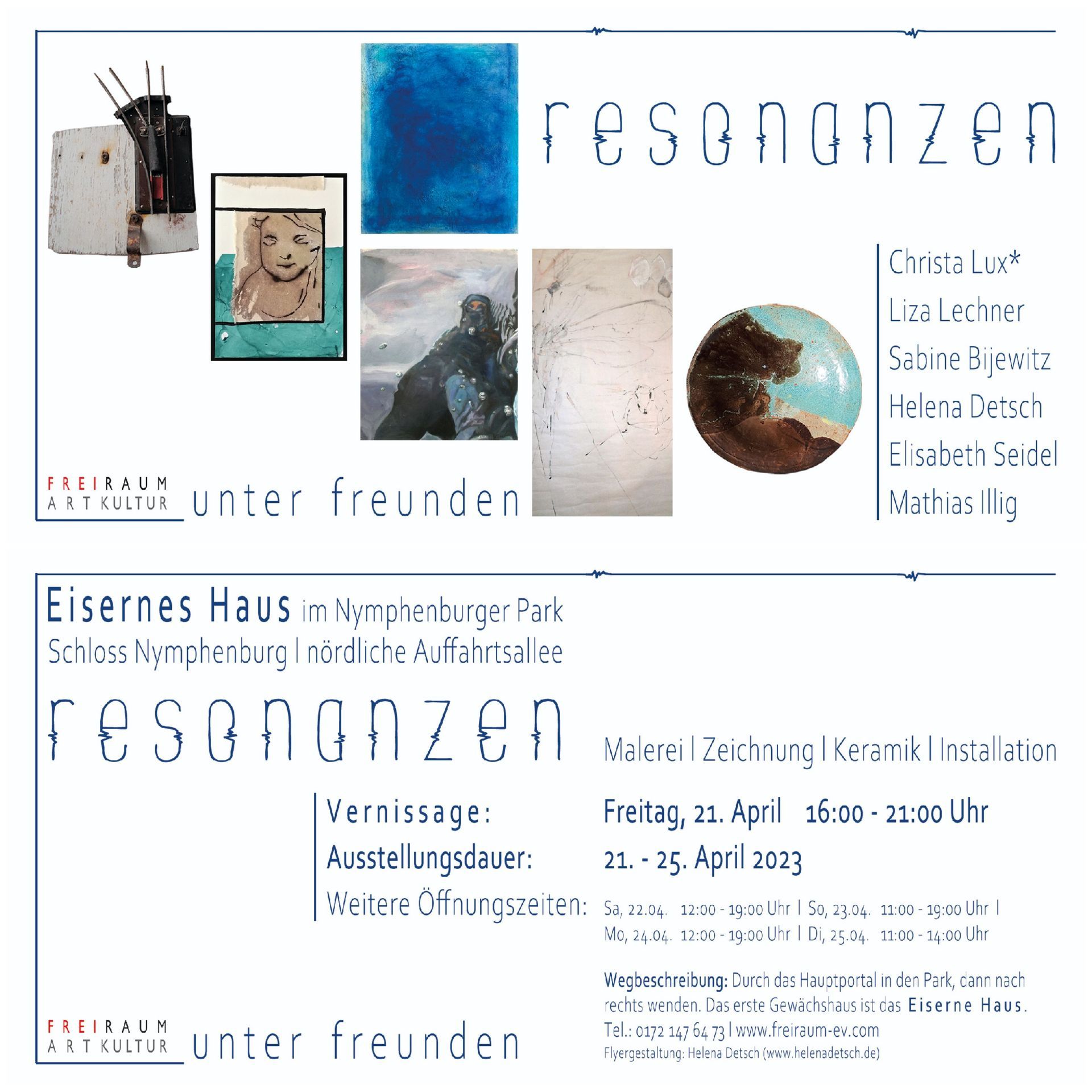 Resonanzen - unter Freunden Kunstausstellung