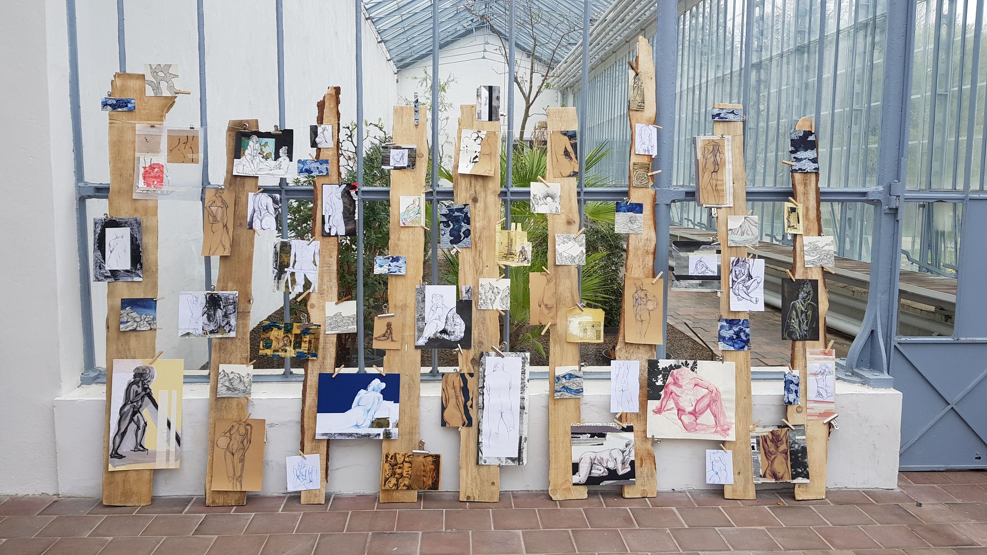 Detail der Ausstellung