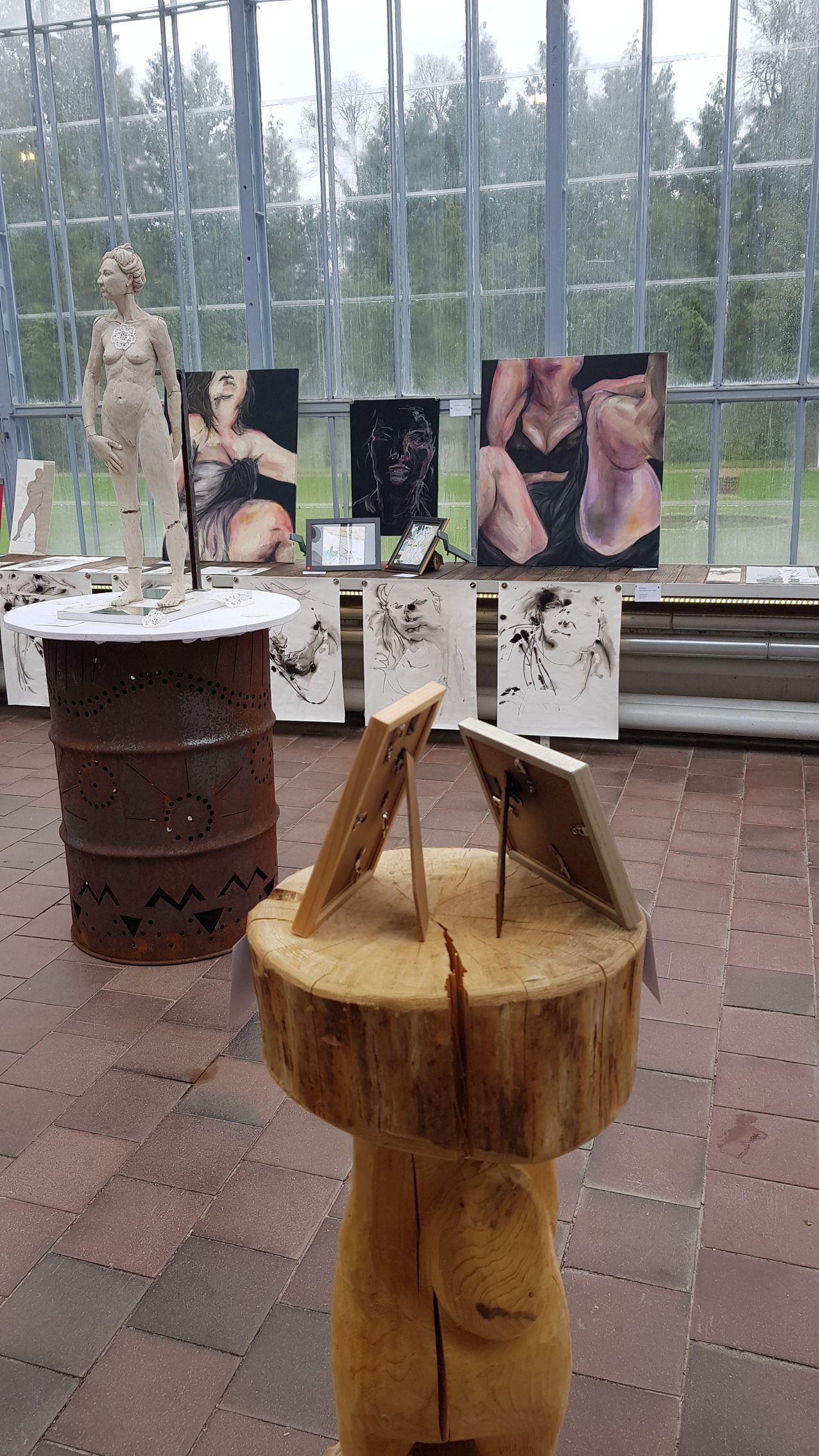 Detail der Ausstellung