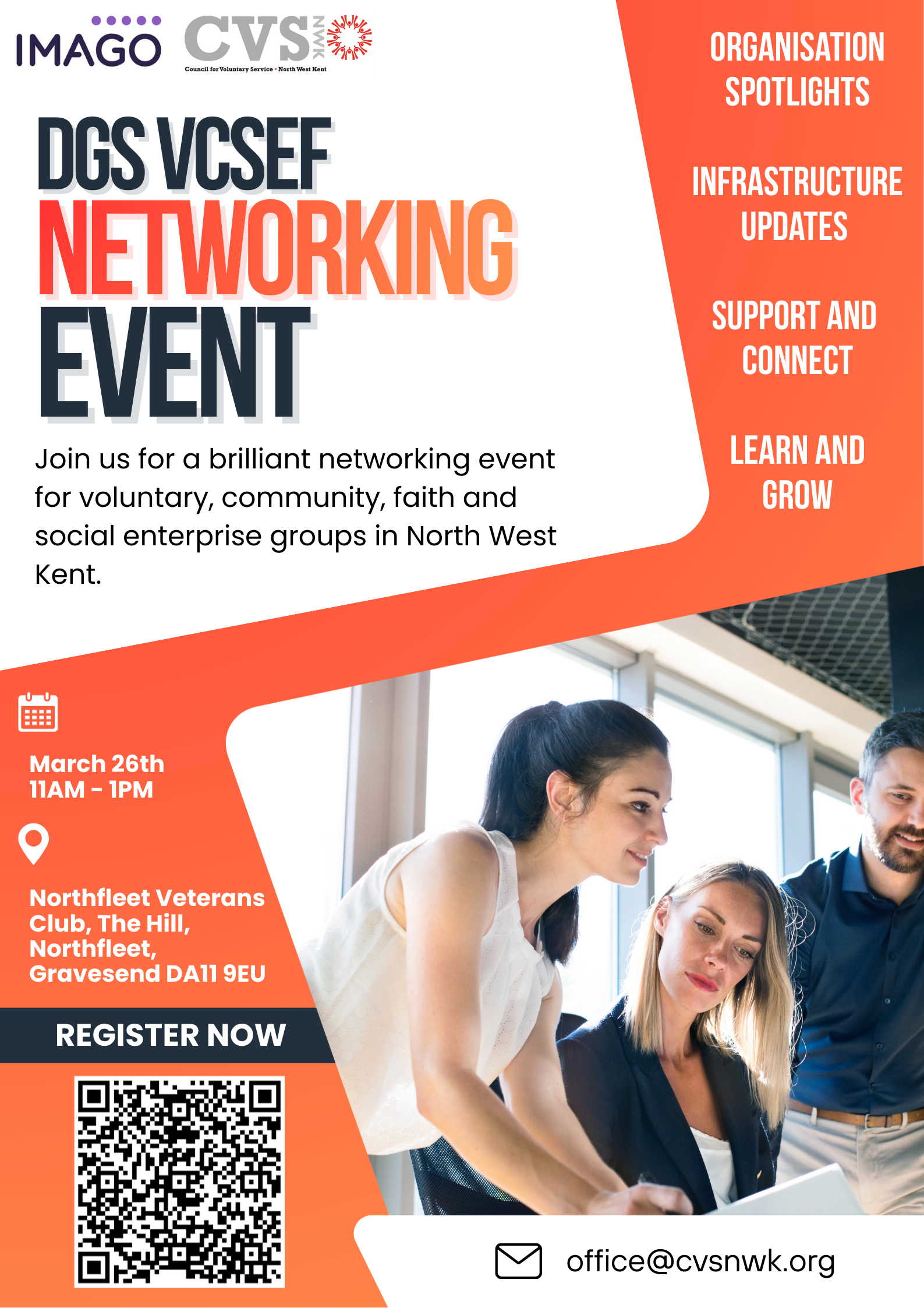 Poster for the Networking Event