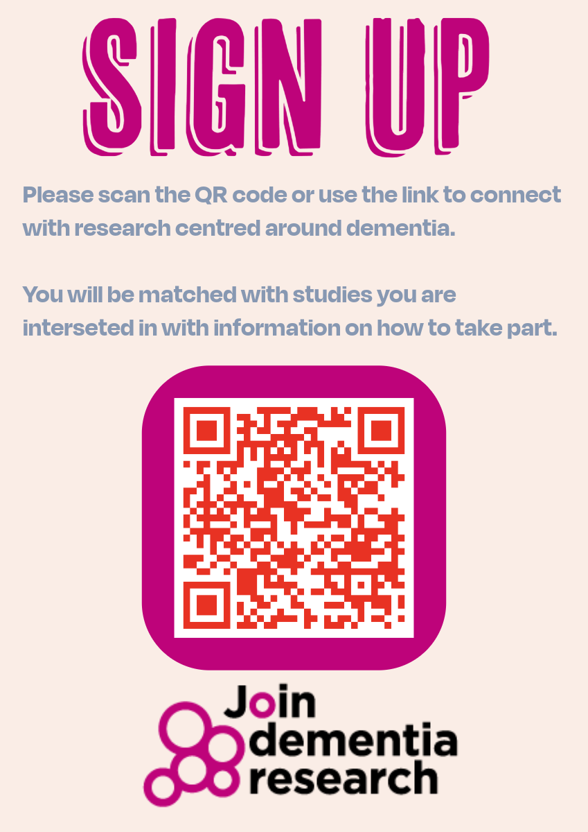 Join Dementia Research Poster