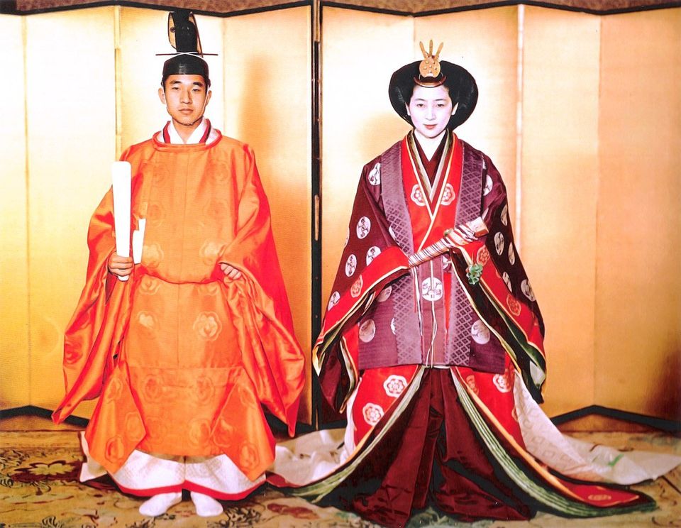 Hochzeit von Kronprinz Akihito und Michiko Shoda 1959