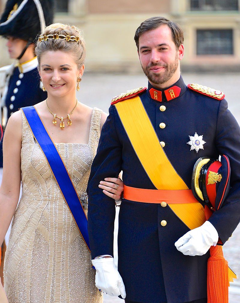 Erbgroßherzog Guillaume von Luxemburg und seine Frau, Erbgroßherzogin Stéphanie, freuen sich im Mai 2020 auf ihr erstes Kind
