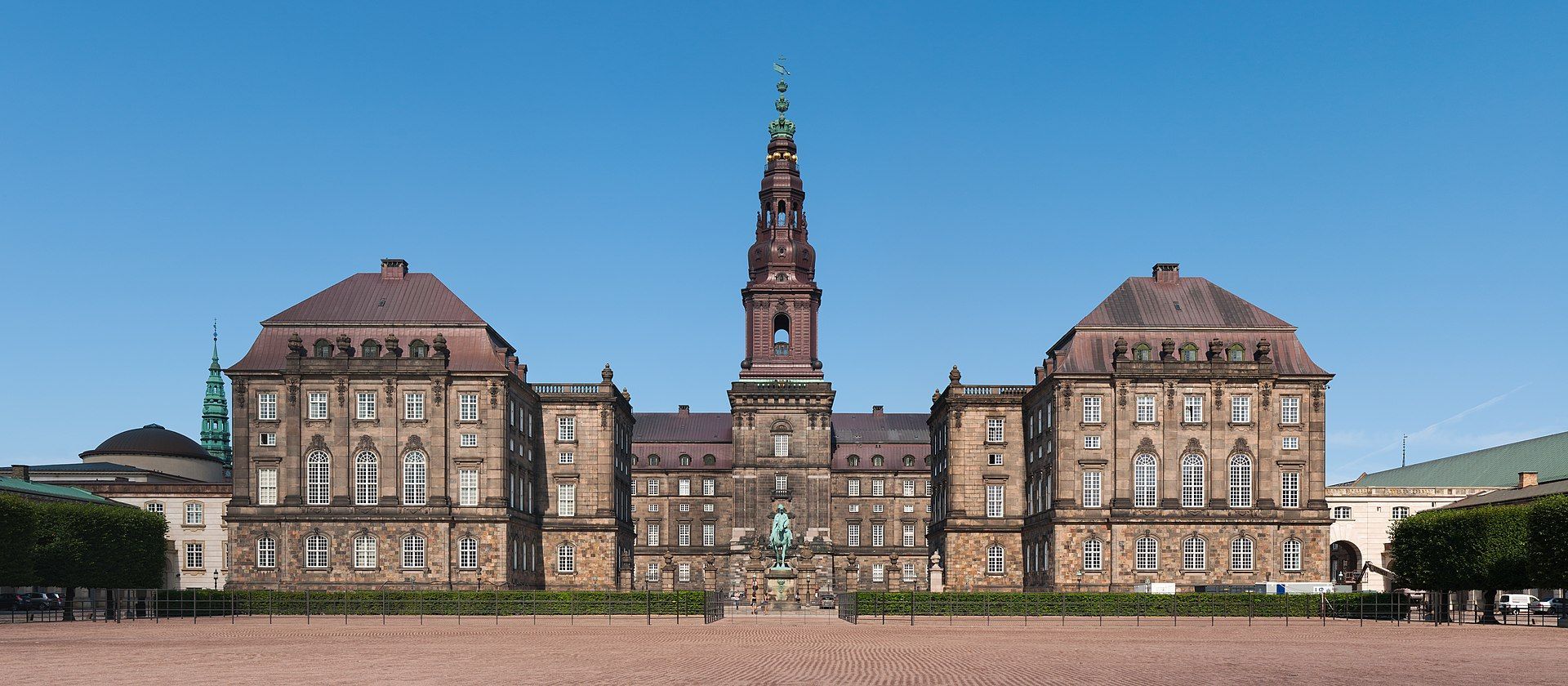 Schloss Christiansborg in Kopenhagen: Hier wird der neue König Frederik X proklamiert