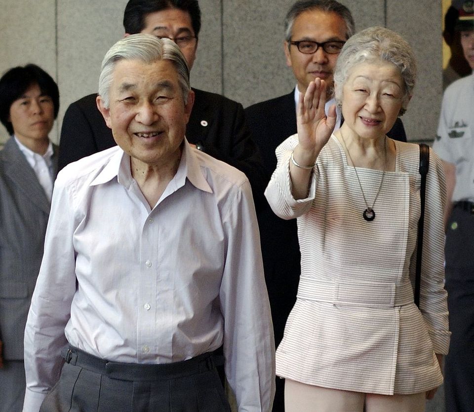 Kaiser Akihito und Kaiserin Michiko von Japan