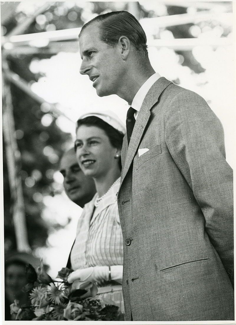 Prinz Philip und die Queen in Neuseeland 1954