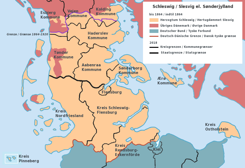 Karte Schleswig Holstein damals und heute Karte Schleswig Holstein damals und heute