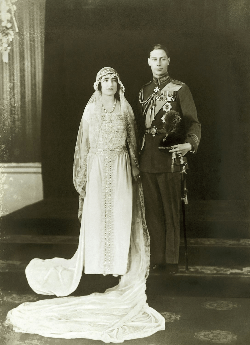 Hochzeit von Prinz Albert (später George VI.) und Elizabeth Bowes-Lyon