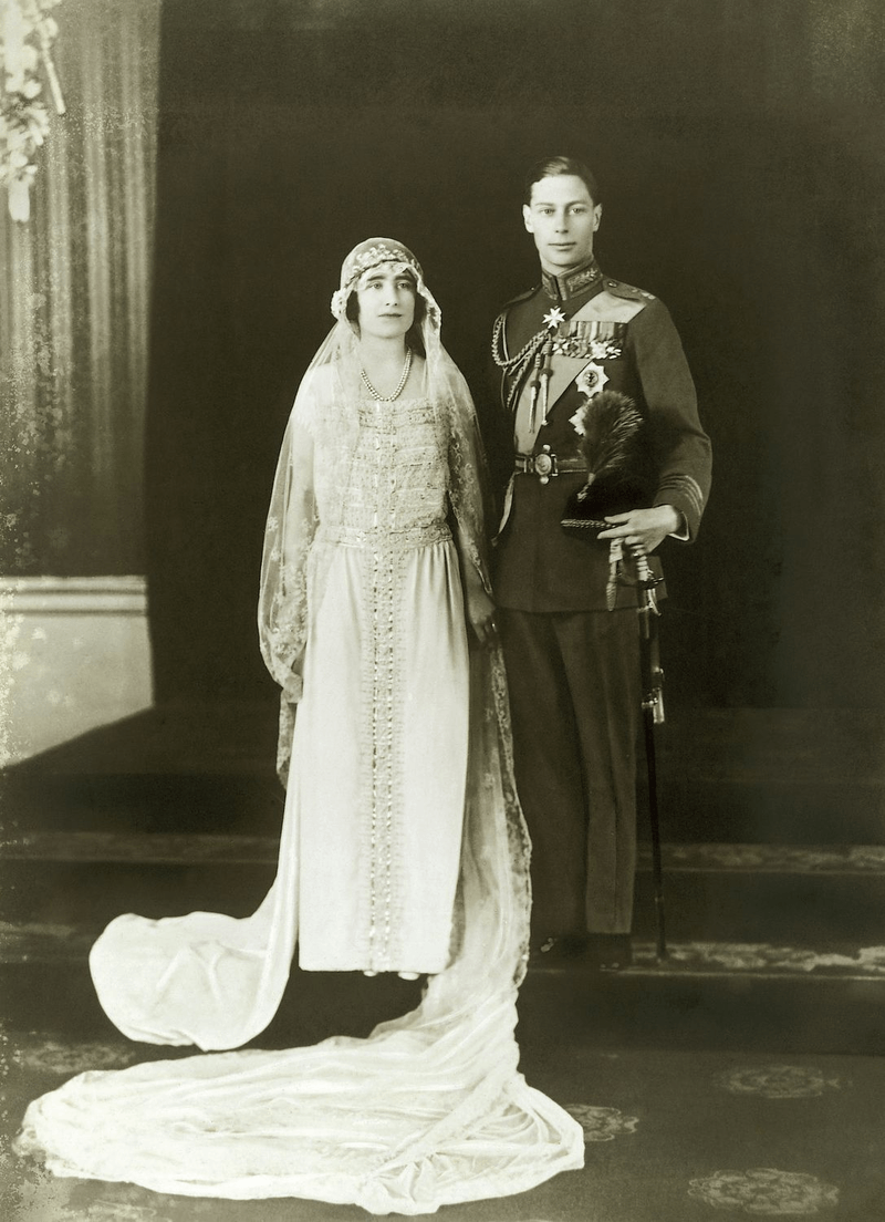 Hochzeit von Prinz Albert (später George VI.) und Elizabeth Bowes-Lyon Hochzeit von Prinz Albert (später George VI.) und Elizabeth Bowes-Lyon