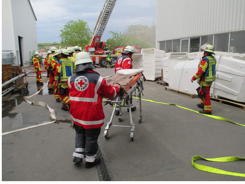 Übung DRK KIrchheim am Neckar