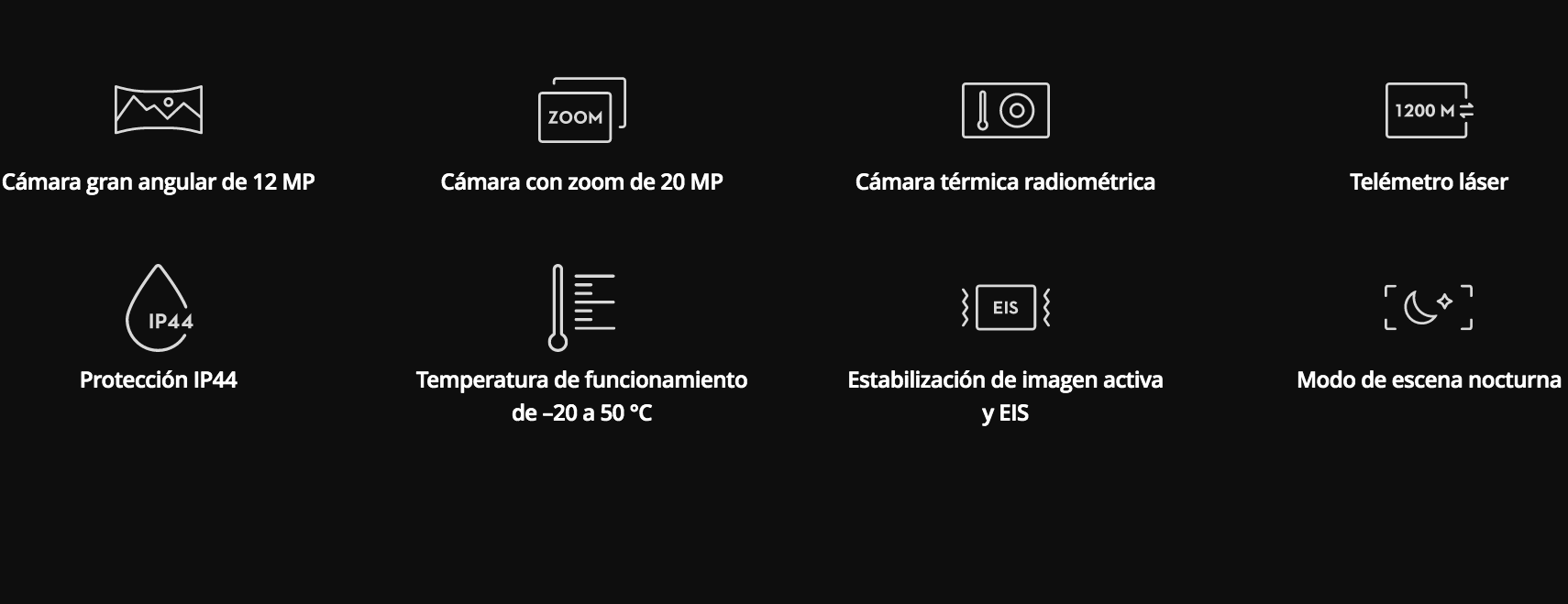 sistema de gestión del estado del VANT, entre otros. El M300 RTK redefine lo que se puede esperar de un dron de empresa gracias a una combinación líder de funciones inteligentes, alto rendimiento y fiabilidad.