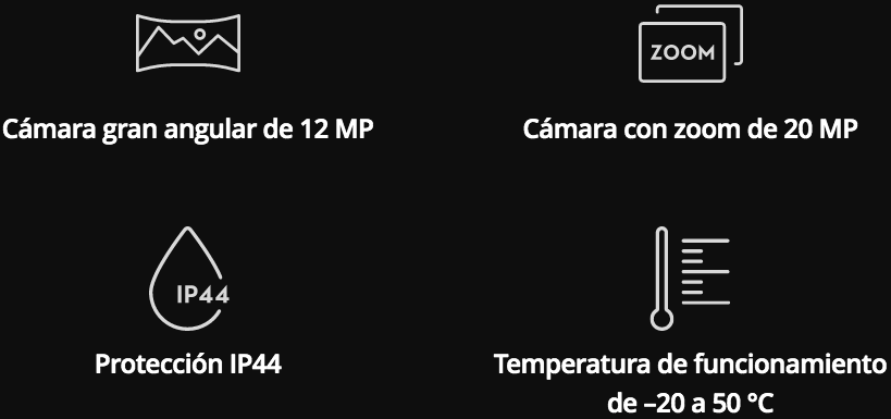 sistema de gestión del estado del VANT, entre otros. El M300 RTK redefine lo que se puede esperar de un dron de empresa gracias a una combinación líder de funciones inteligentes, alto rendimiento y fiabilidad.