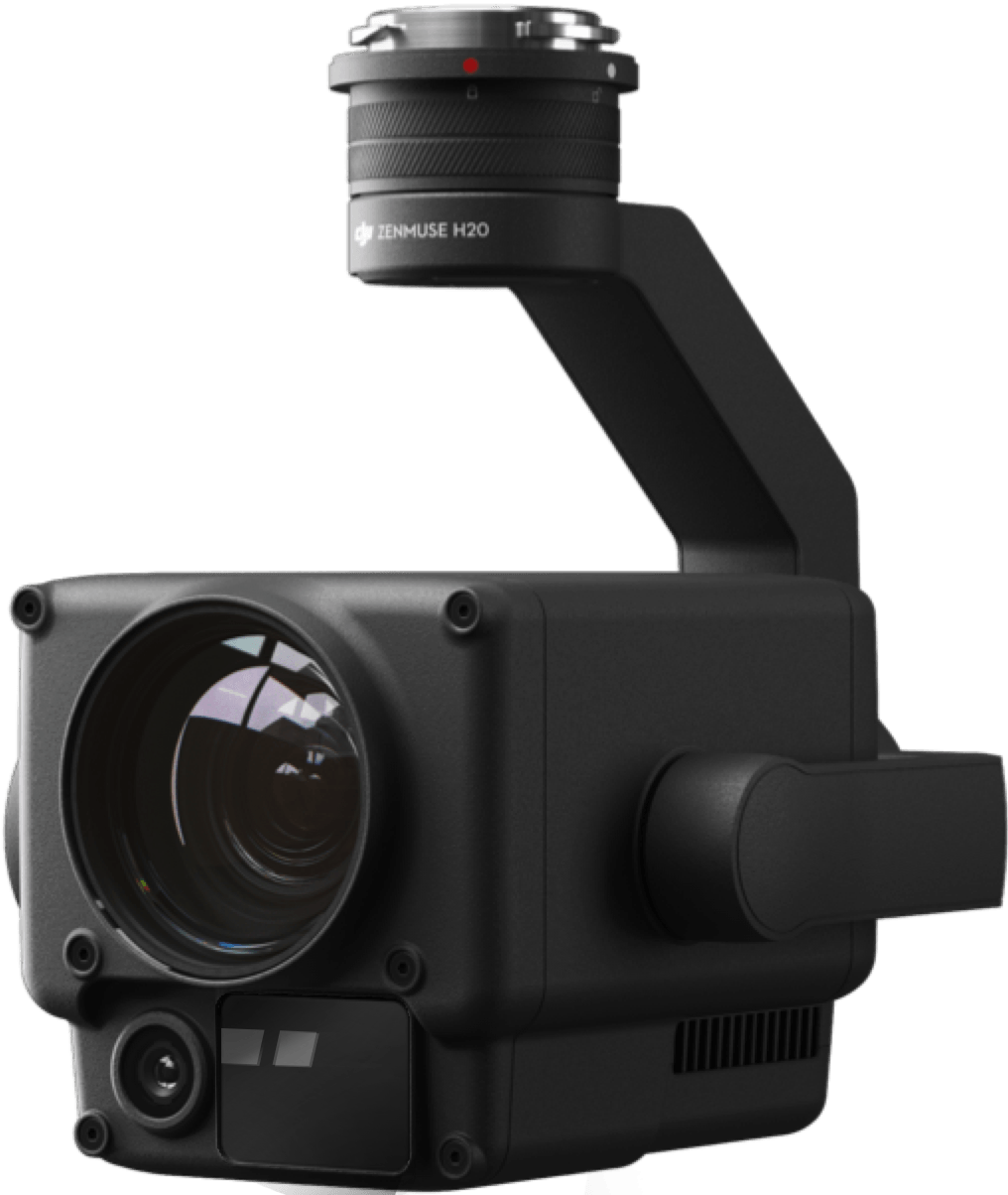Zenmuse H20, Solución de sensor híbrido con LRF, cámara con zoom y gran angular