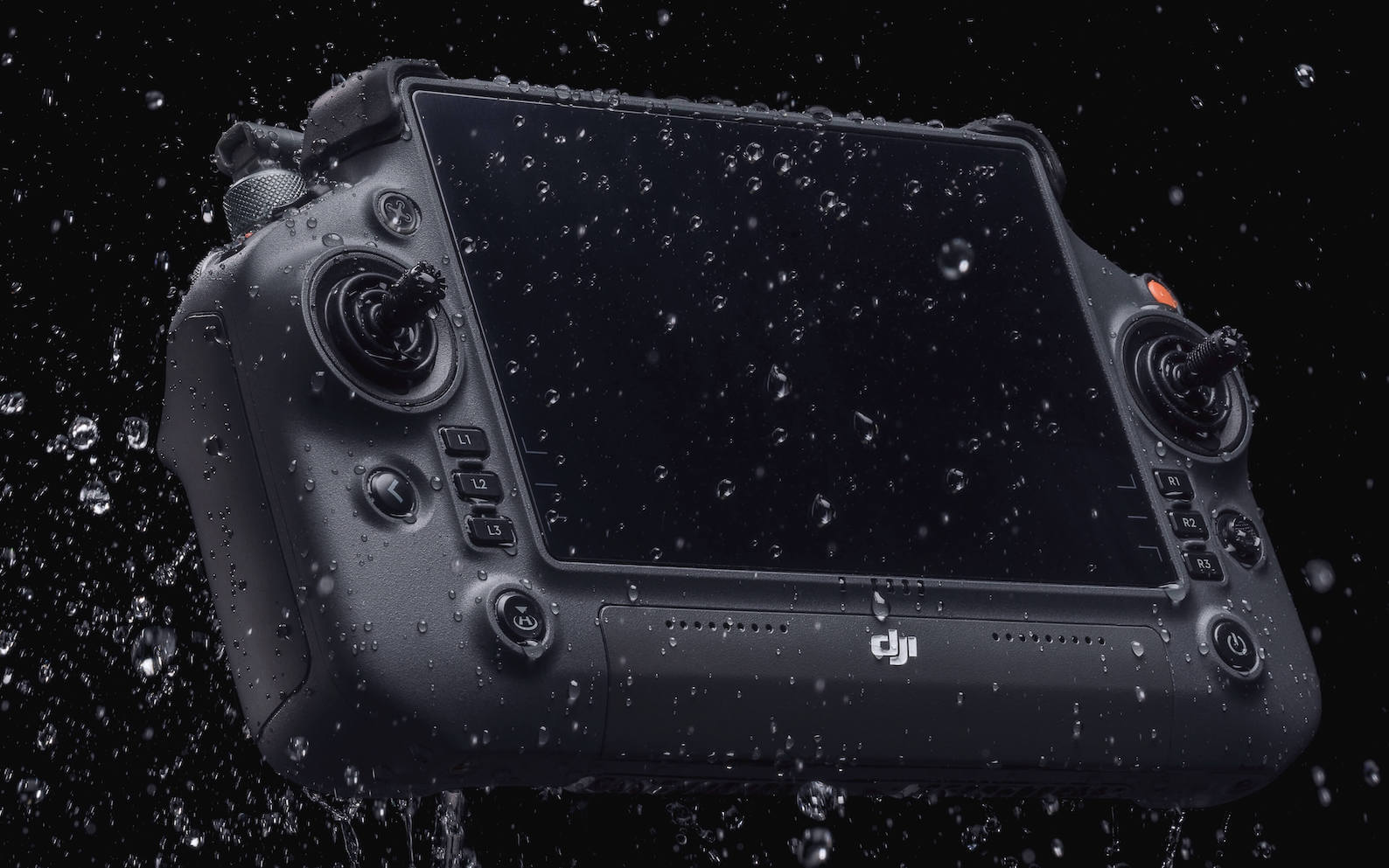 Control DJI RC Plus diseñado para pilotos de drones comerciales