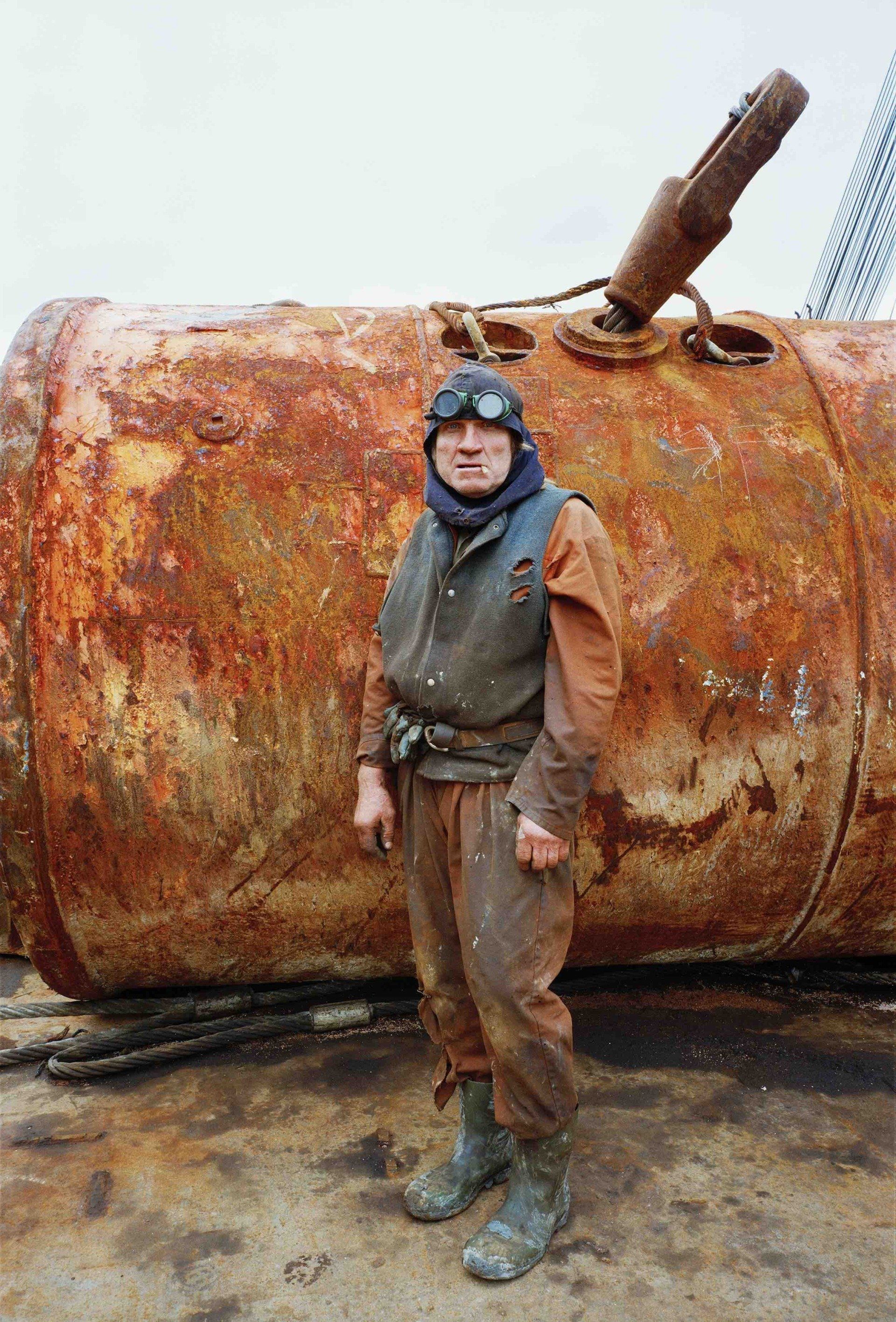 ©Tom Wood Mad Max From the series: Cammell Laird Shipyard 1993 Aletha Magazine