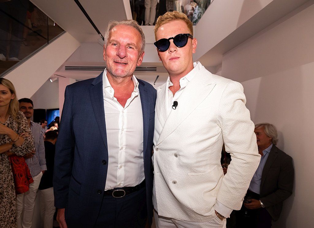 Gerhardt Braun and Leon Löwentraut ©Sebastian Druen, Rights: Leon Loewentraut