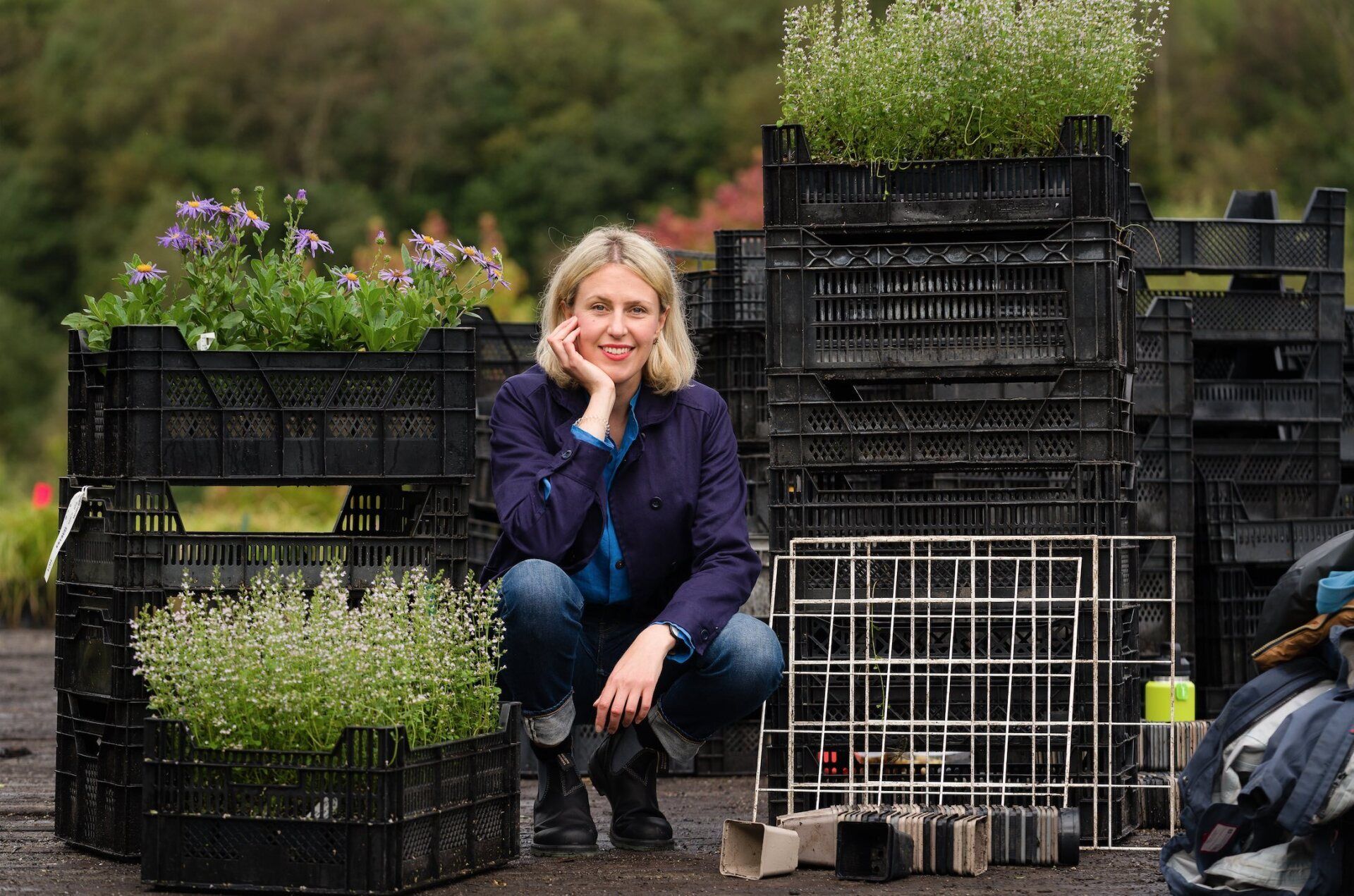 Alexandra Daisy Ginsberg at Eden Project Photo by Steve Tanner in Amour Fou & Art Magazine