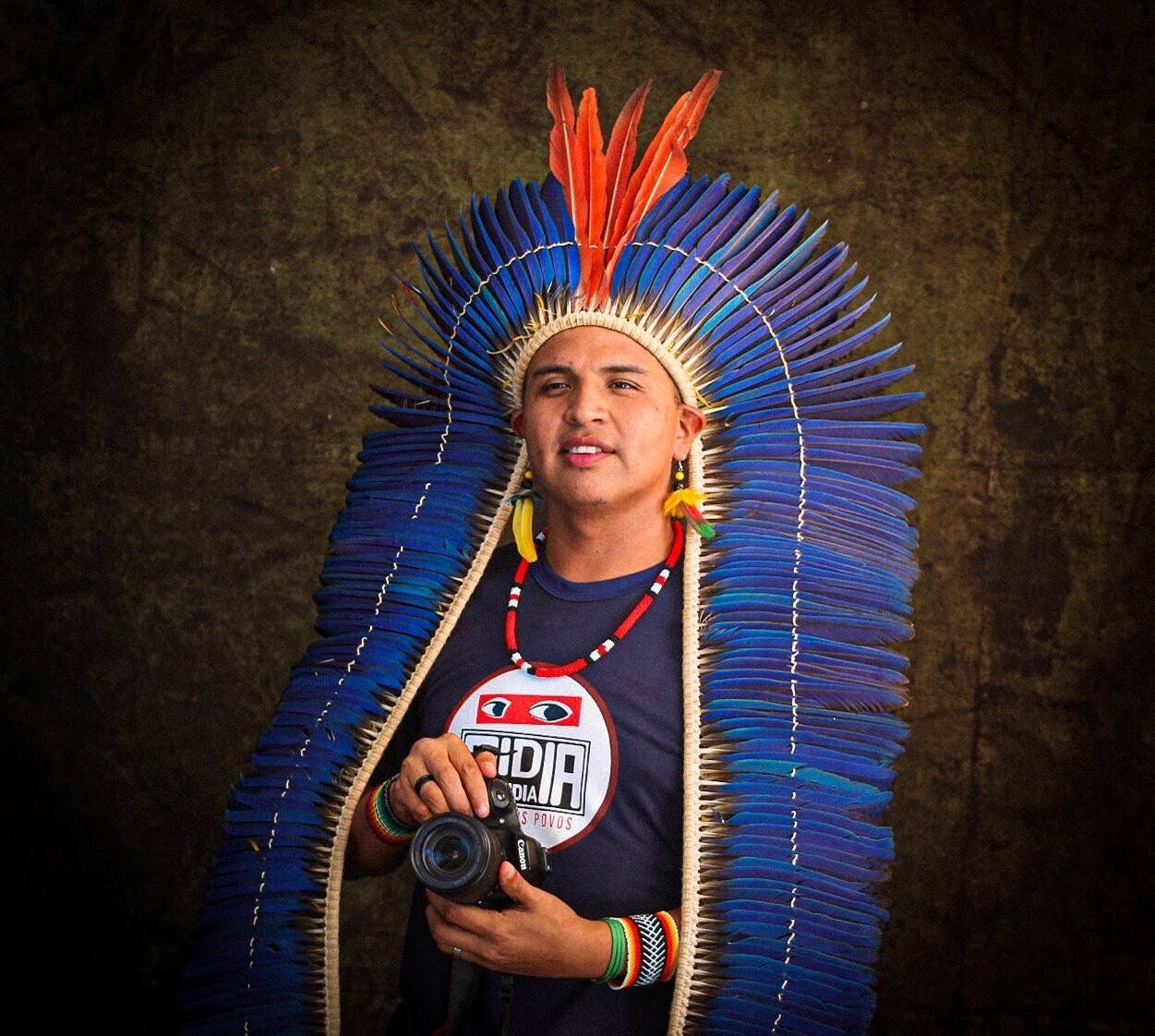 Erisvan Guajajara, Koordinator und Gründer des Kollektivs Mídia India ©Erisvan Guajajara Alethea Magazine