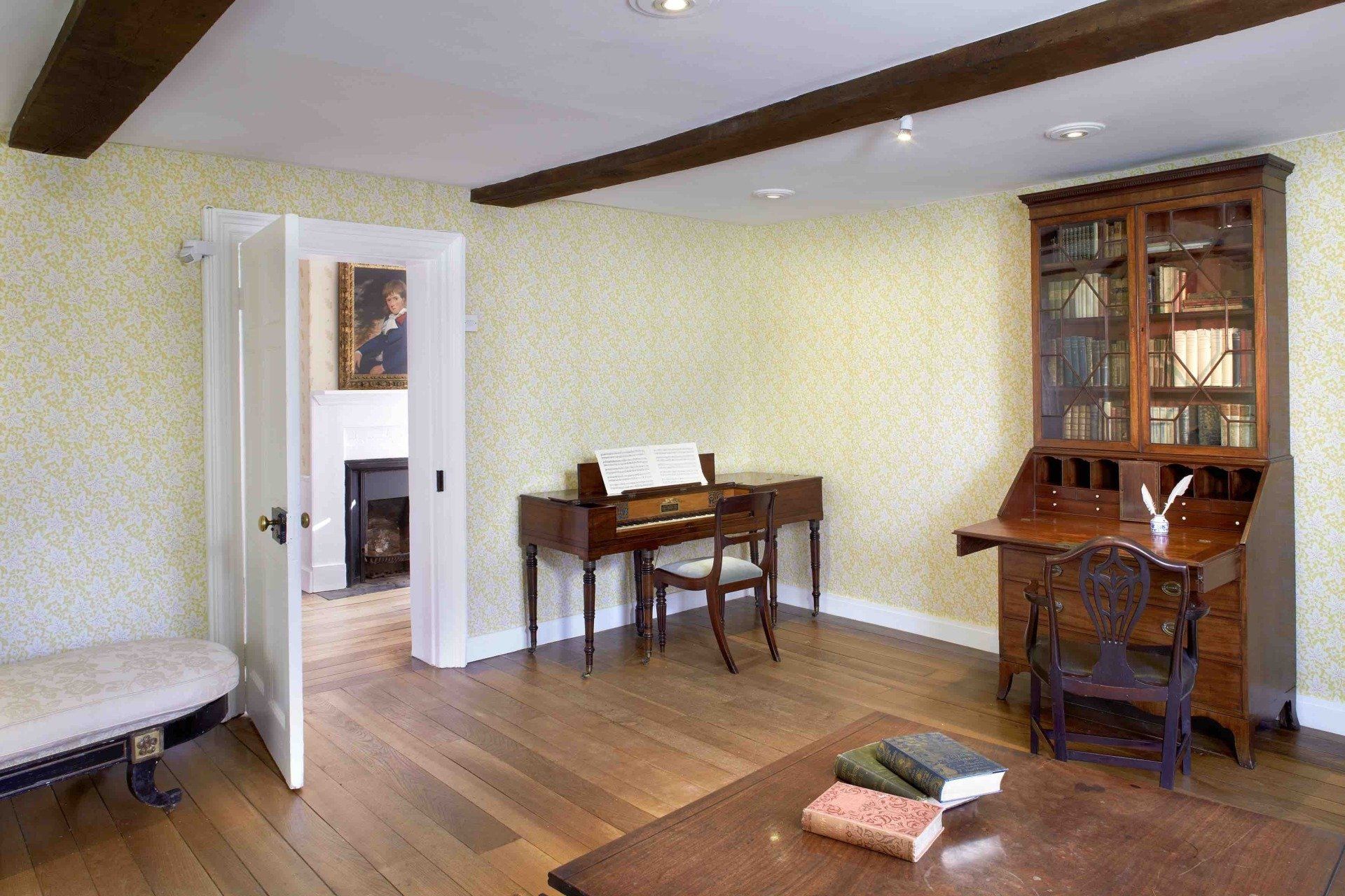 Jane Austen-s House Drawing Room 2017 ©Peter Smith-Jane Austen-s House in Amour Fou Art Magazine