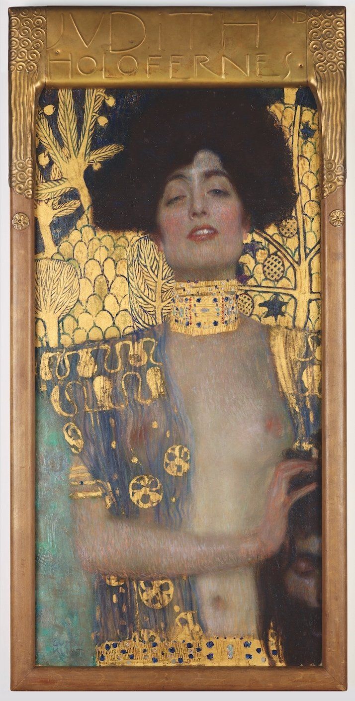 Gustav Klimt, Judith, oil on canvas, 84 x 42 cm, 1901, ©Österreichische Galerie Belvedere - Alethea Magazine