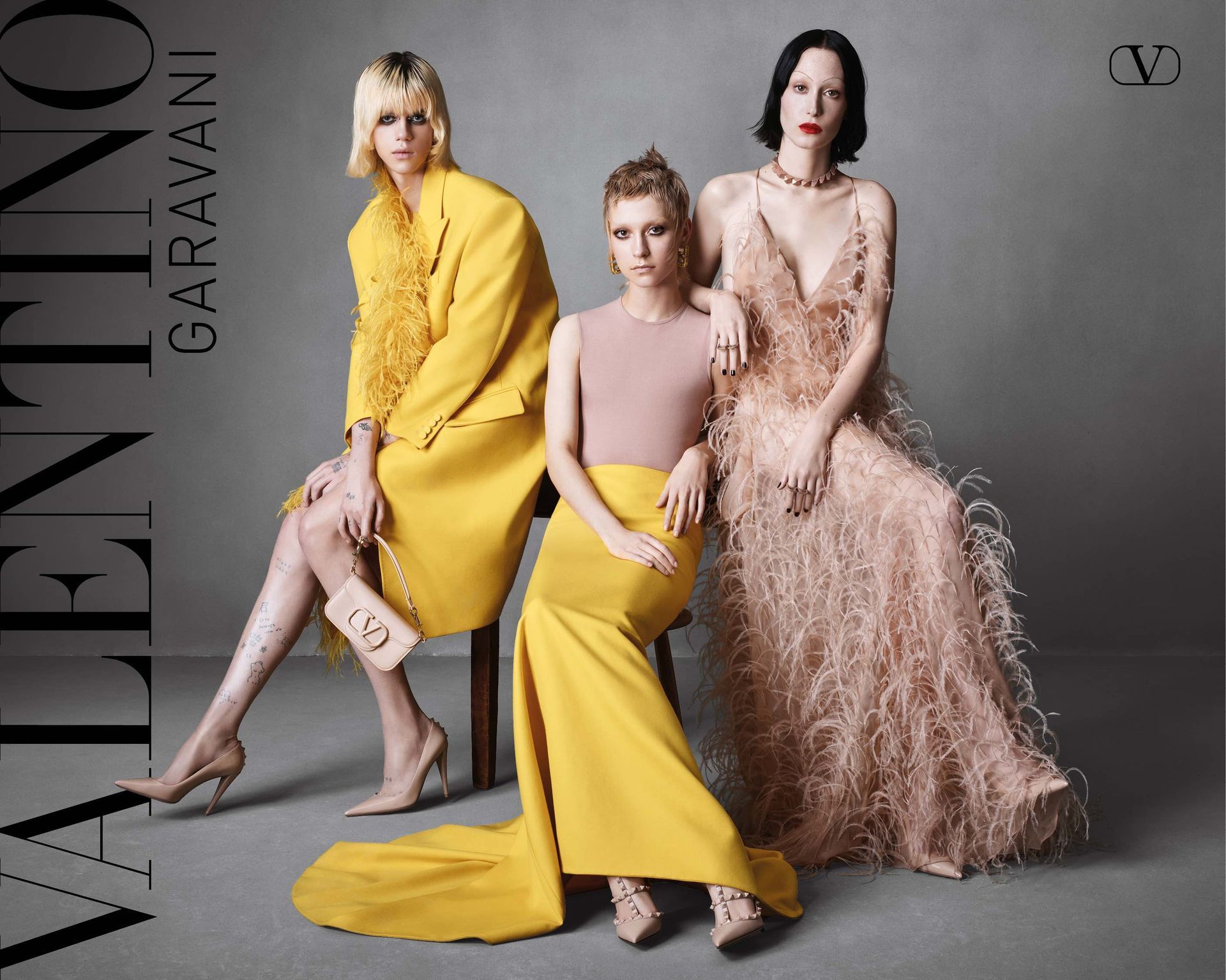 UNBOXING Valentino campaign shot by Steven Meisel, Courtesy of Valentino