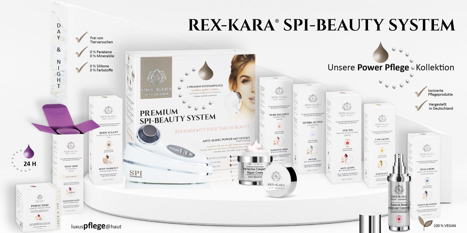 REX-KARA Power Pflege Kollektion REX-KARA Power Pflege Kollektion