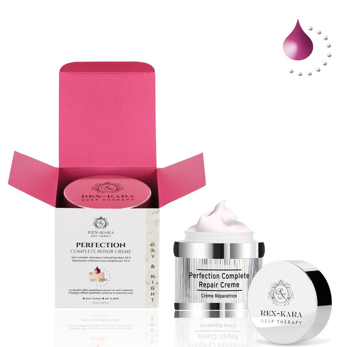 Mehr Informationen zur Perfection Complete Repair Creme REX-KARA Perfection Complete Repair Creme