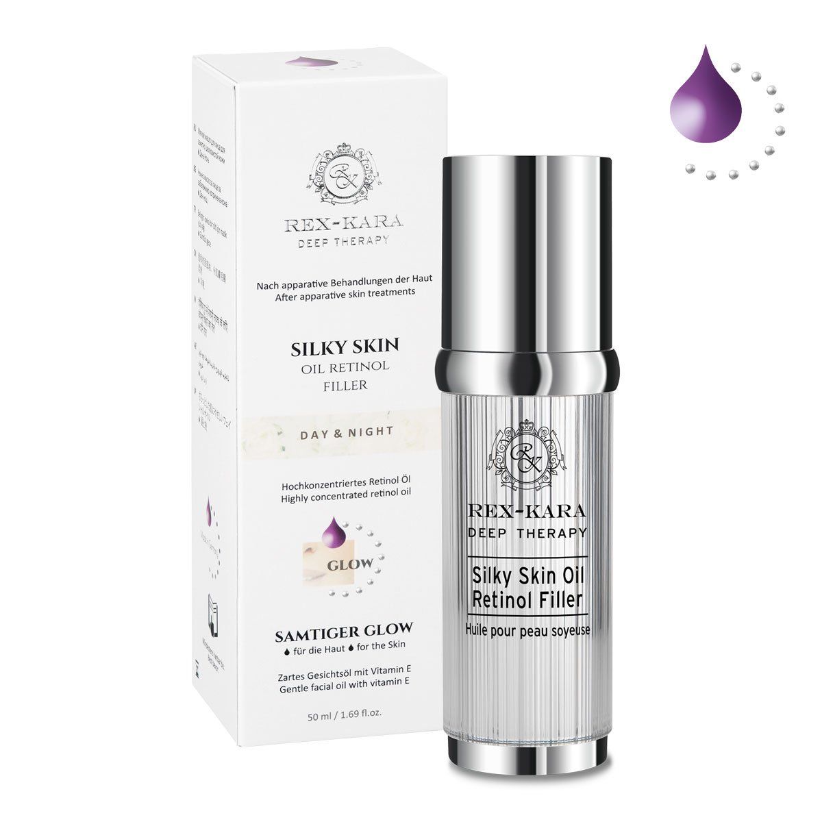 REX-KARA Silky Skin Oil Retionl Filler leichtes Gesichtsoel