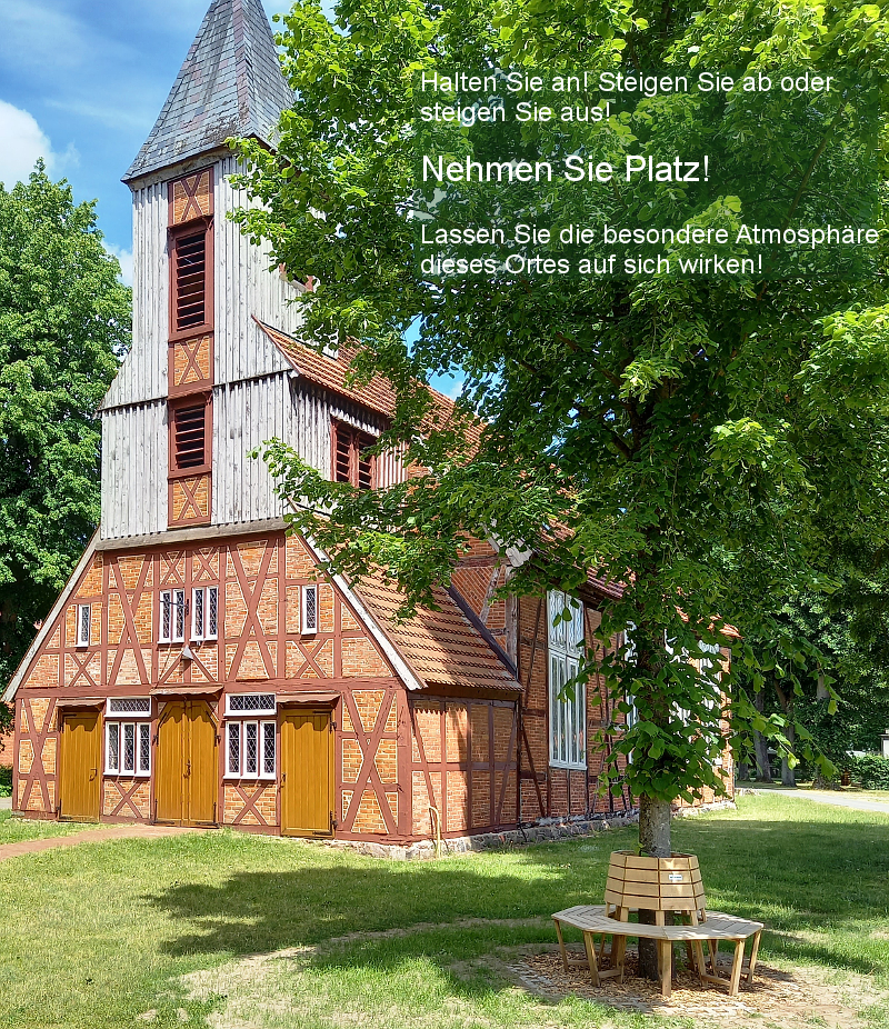 Beginn der Schwellensanierung Juni 2024 Förderverein Fachwerkkirche Kirch Jesar.Beginn der Schwellensanierung Juni 2024