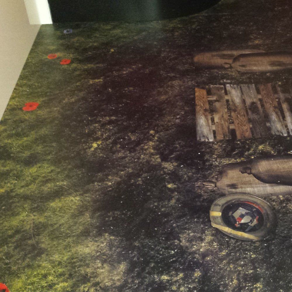 museum printed flooring
