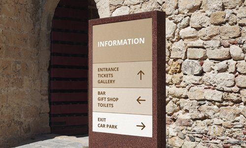 large format exterior print