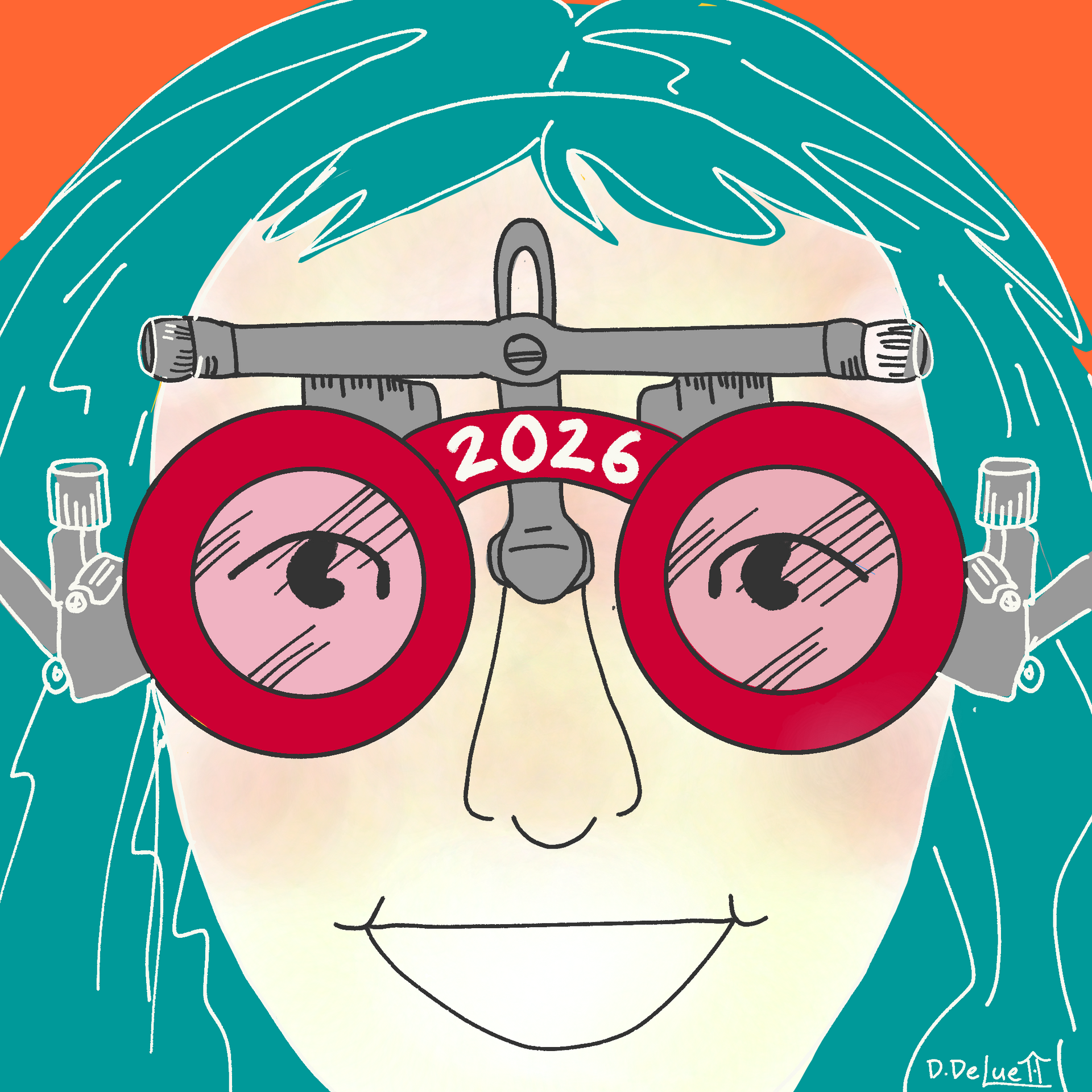 Person wearing 2026 goggles