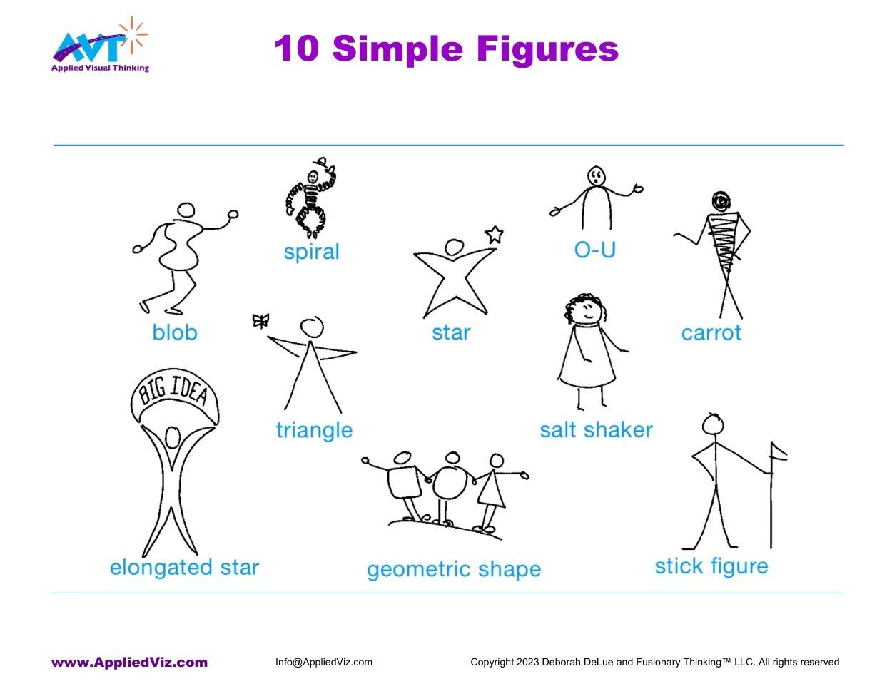 10 Simple Figures handout