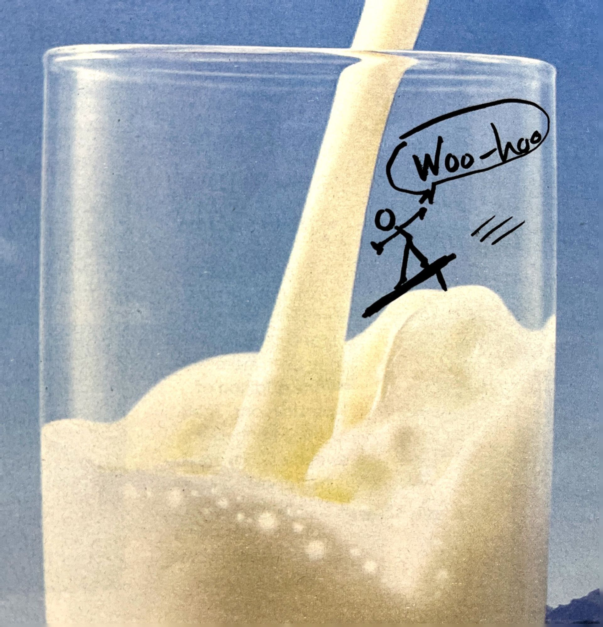 Milk surfing