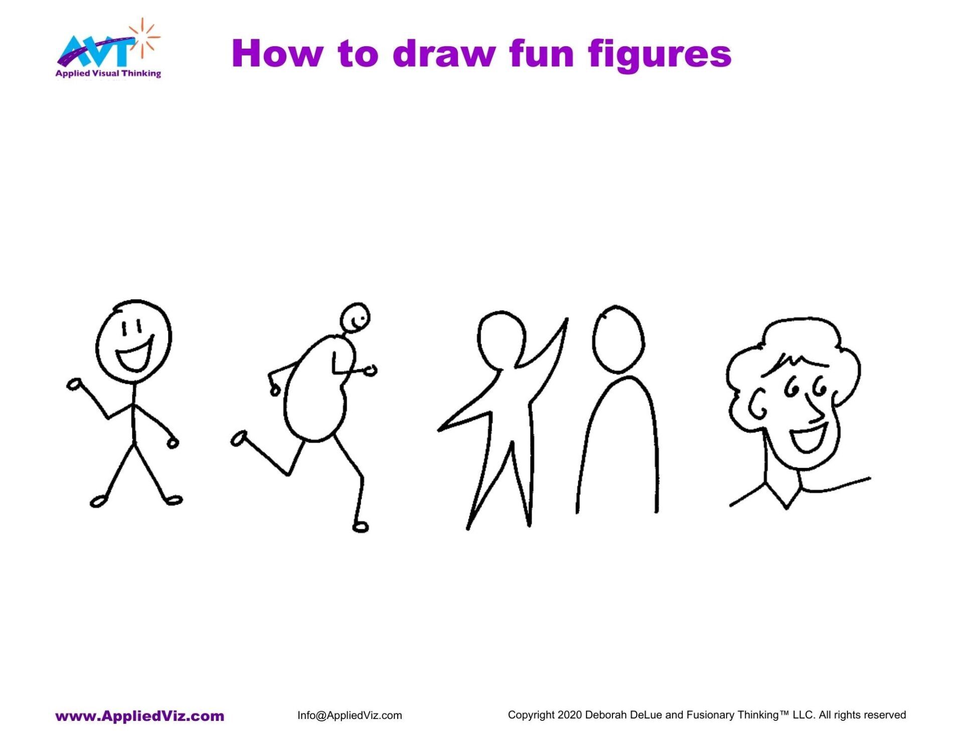 How to draw fun figures