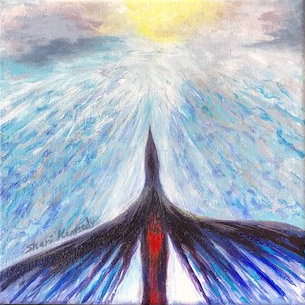 Wind/Air painting by Sheri Kennedy