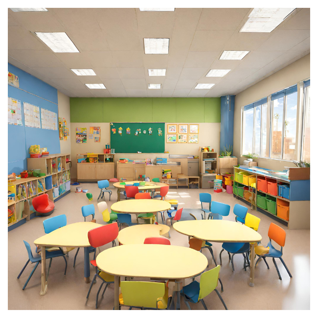 Kindergarten Klassenraum